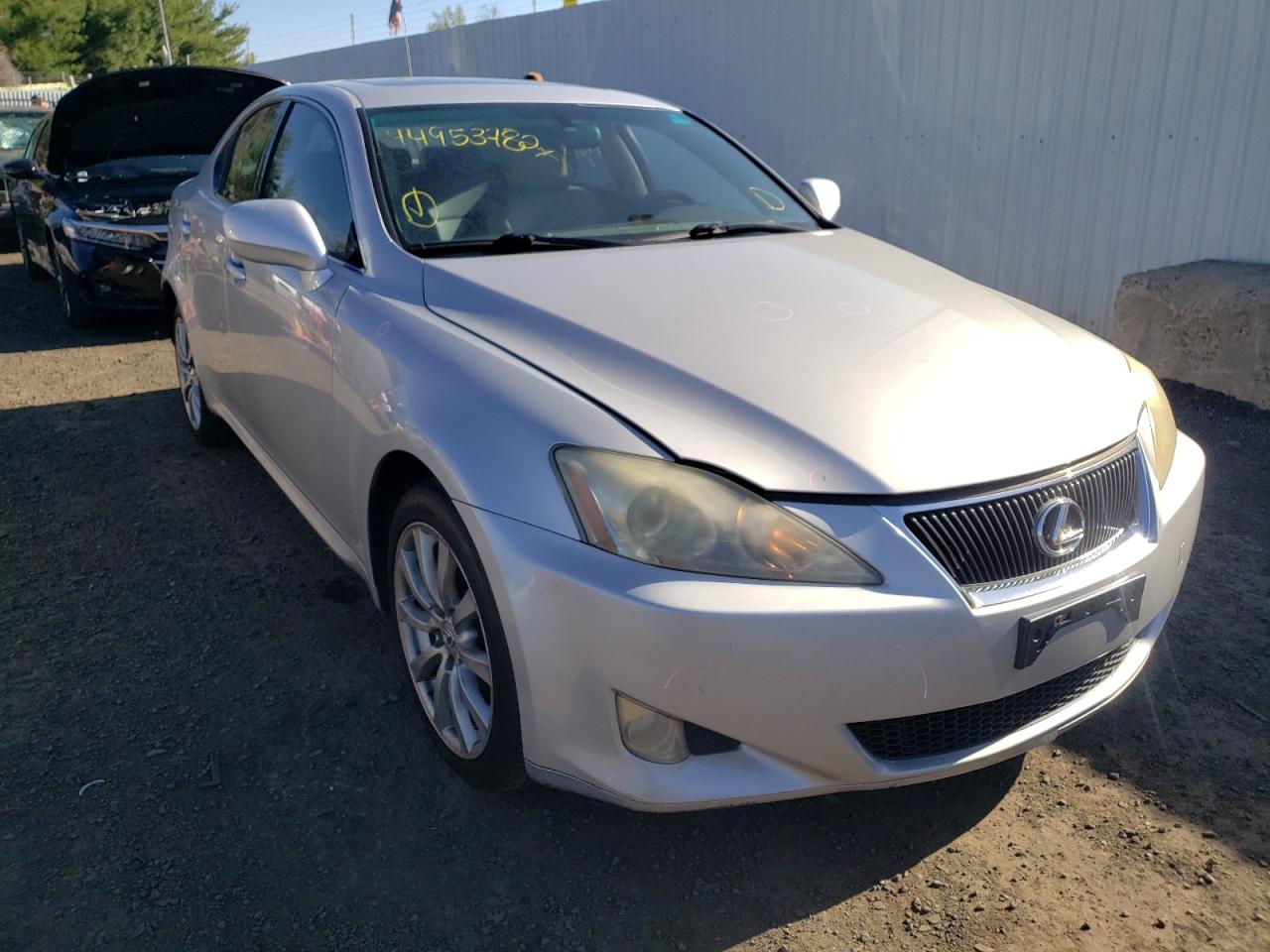 LEXUS IS 250 2007 with VIN JTHCK262X75012857 - Photo from auction