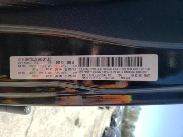 Foto 10 de la subasta – 2012 JEEP WRANGLER U con VIN 1C4BJWEG6CL222947