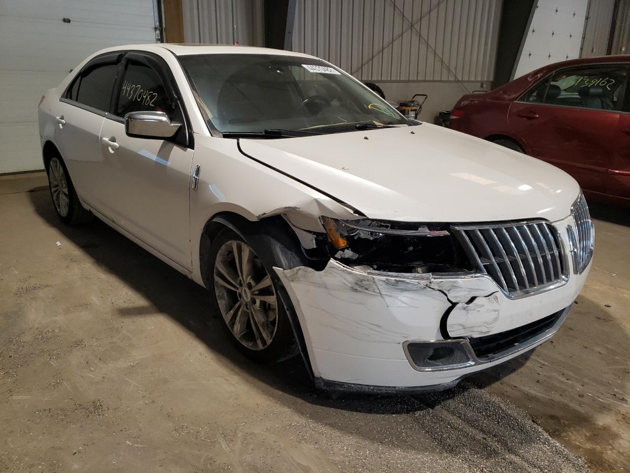 LINCOLN MKZ 2011 with VIN 3LNHL2JC0BR755422 - Photo from auction