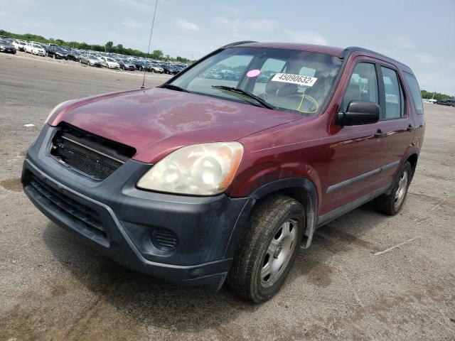 Photo 2 from auction – 2005 HONDA CR-V LX with VIN SHSRD68545U305677
