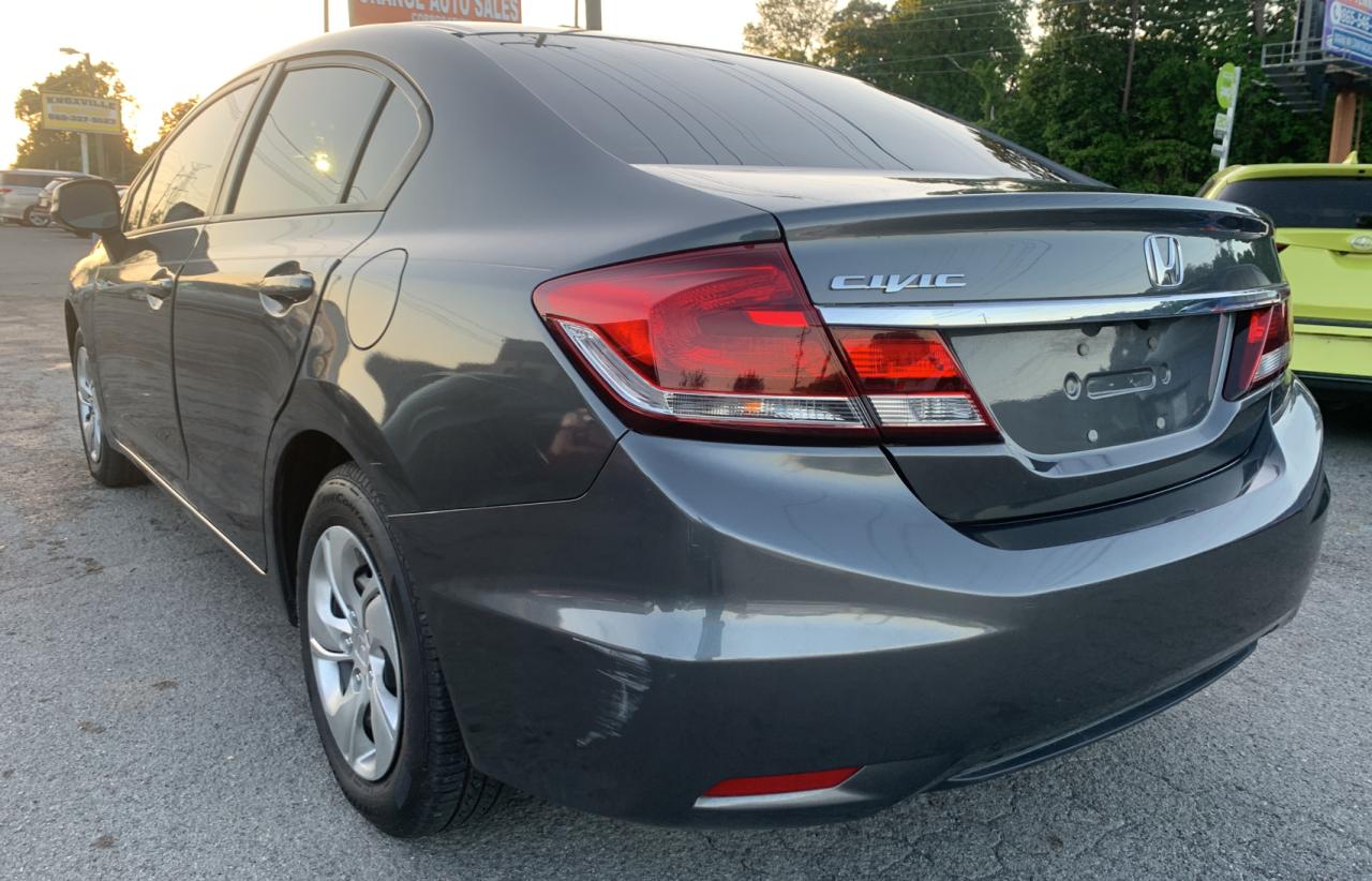 Photo 3 from auction – 2013 HONDA CIVIC LX with VIN 2HGFB2F56DH569781
