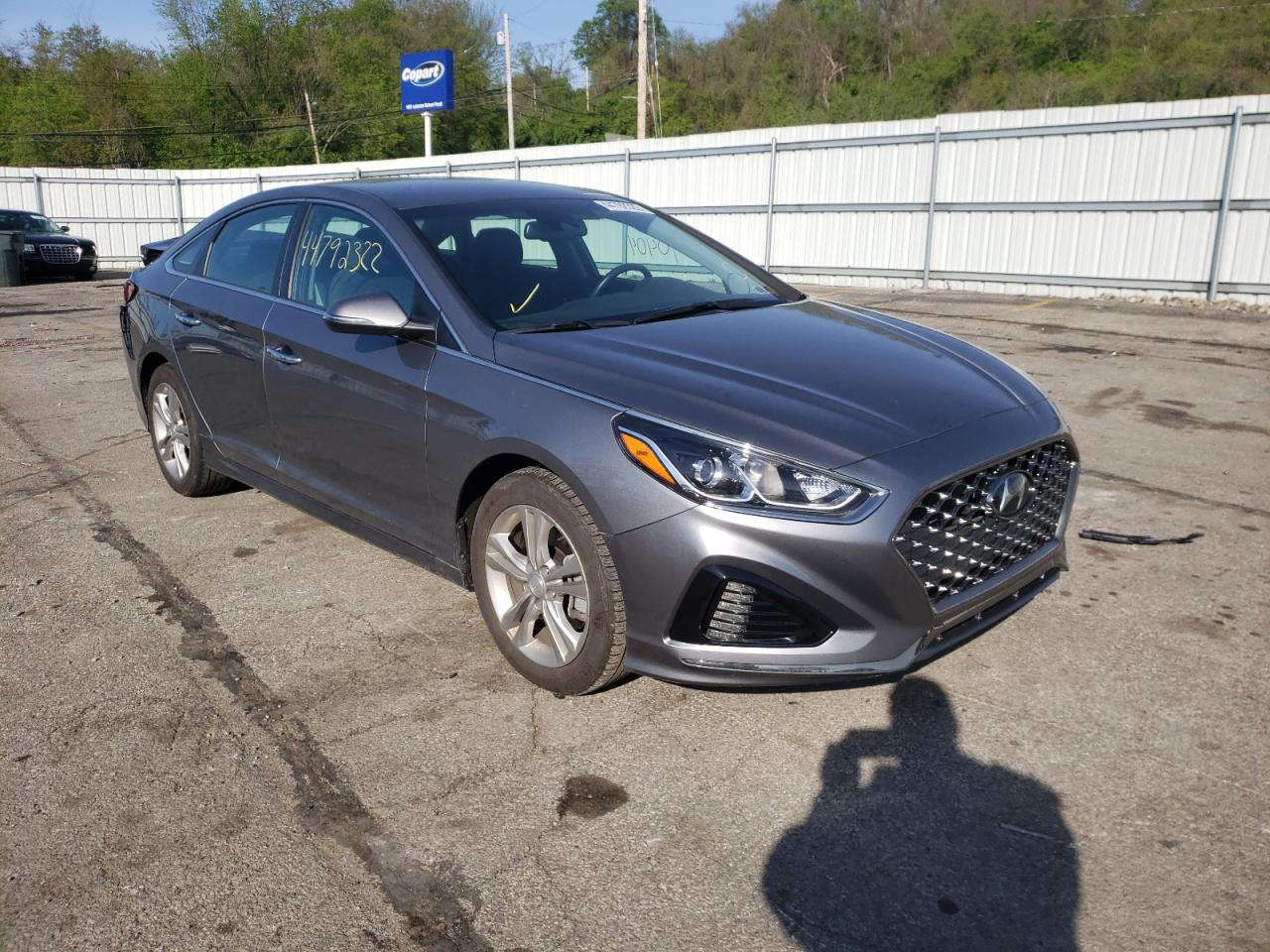 HYUNDAI SONATA LIM 2019 with VIN 5NPE34AF6KH757806 - Photo from auction