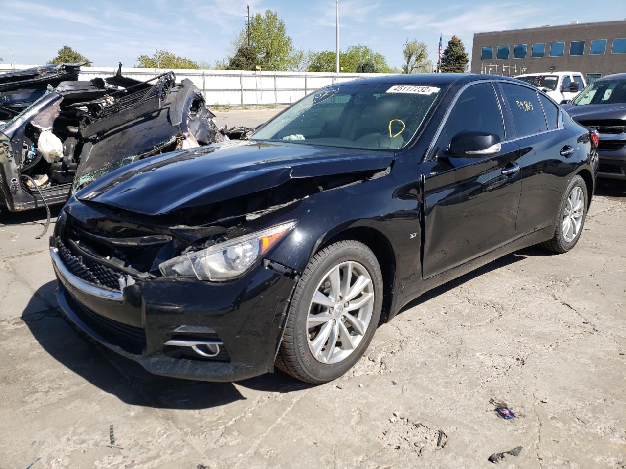Photo 2 from auction – 2015 INFINITI Q50 BASE with VIN JN1BV7AR2FM407967
