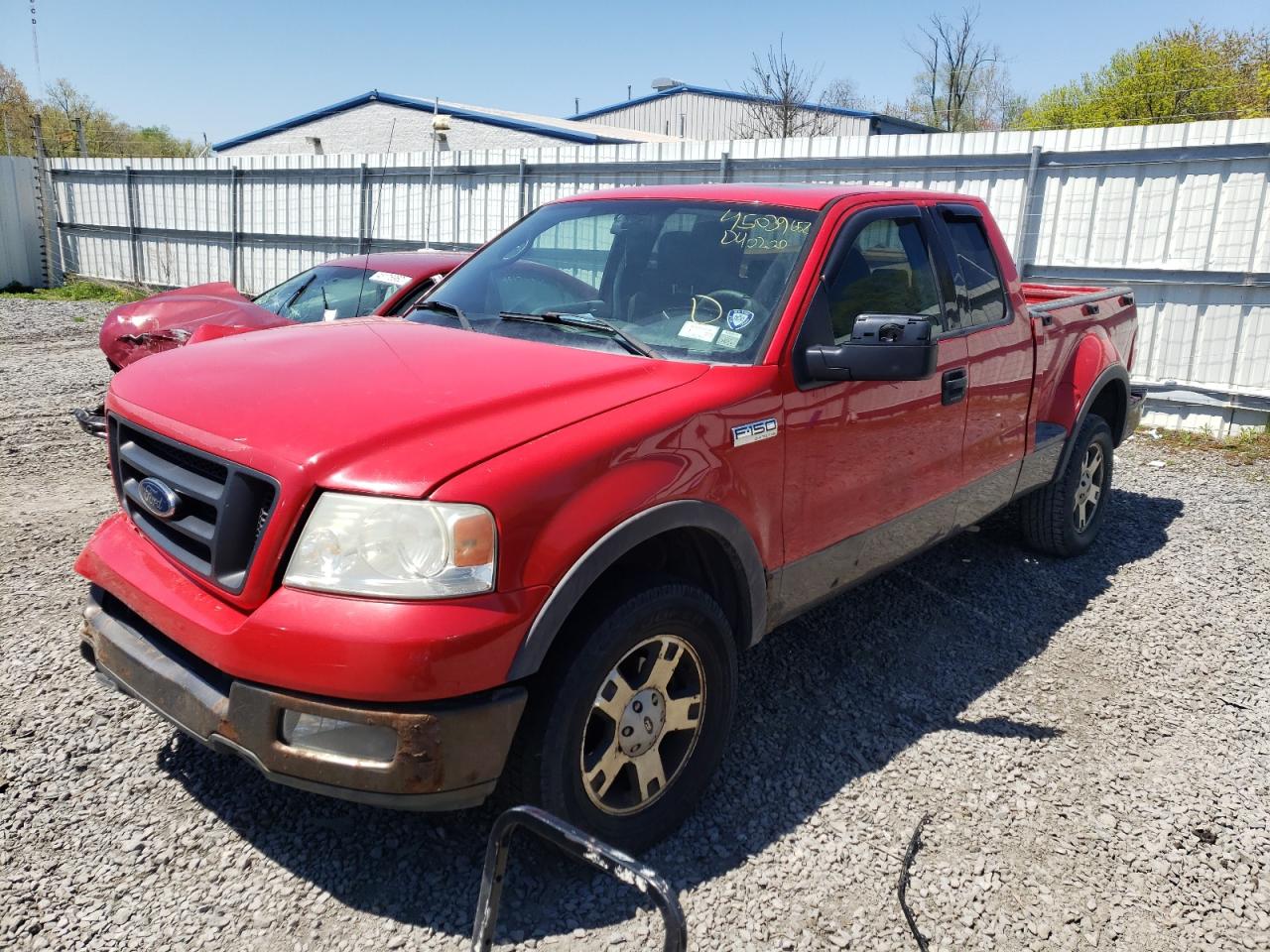 Photo 2 from auction – 2004 FORD F150 with VIN 1FTPX04544KD40200