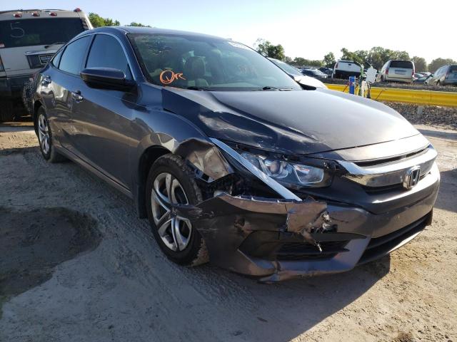 Photo 1 from auction – 2018 HONDA CIVIC LX with VIN 19XFC2F52JE002065