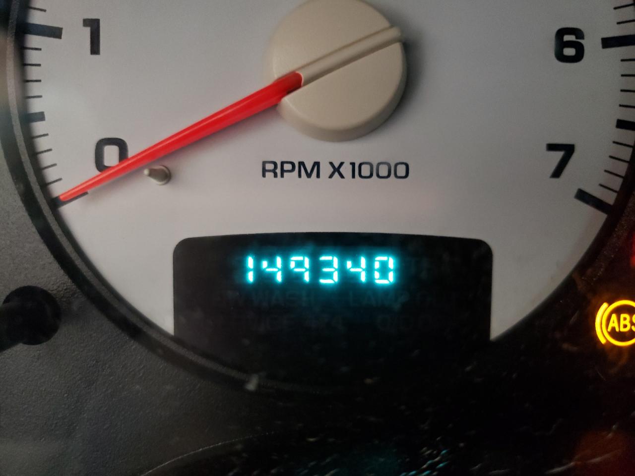 Photo 8 from auction – 2003 DODGE RAM 1500 S with VIN 1D7HU18D83S262688