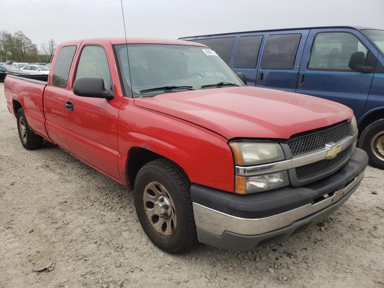 CHEVROLET SILVERADO 2005 with VIN 1GCEC19T45E317161 - Photo from auction