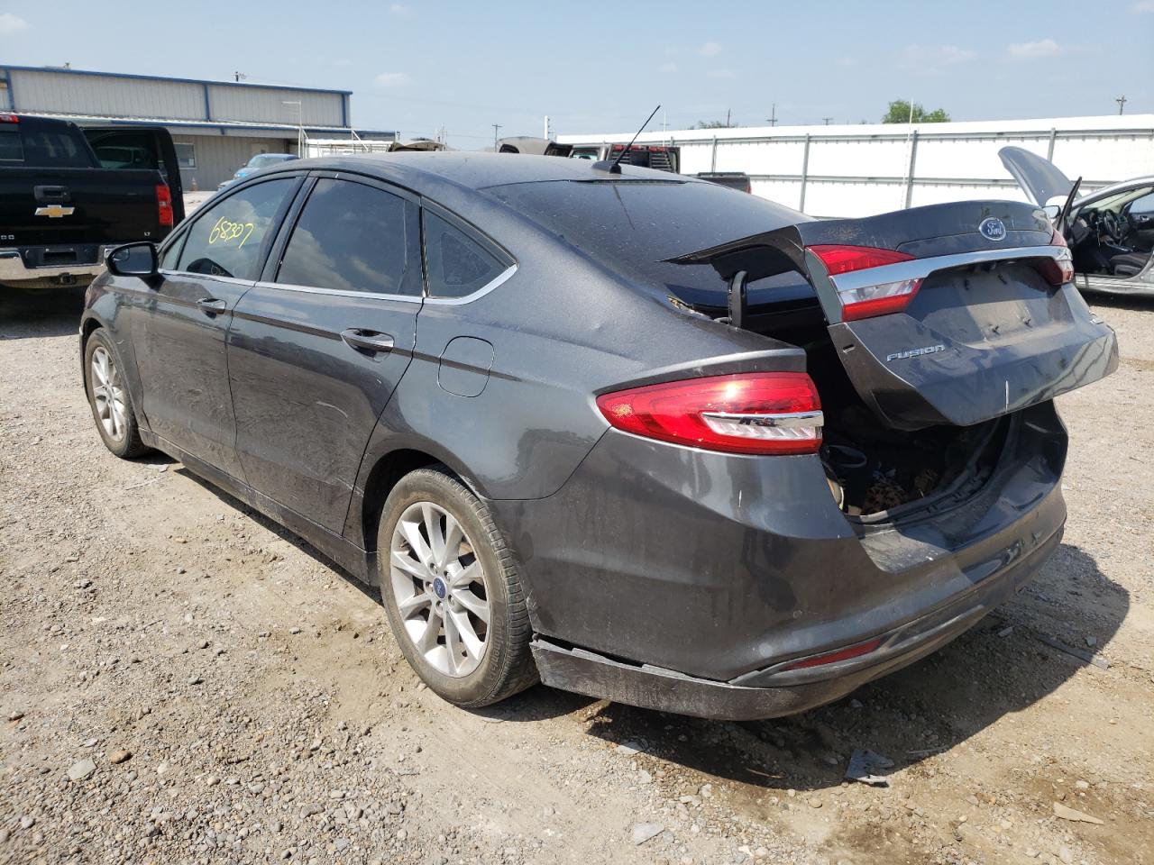 Photo 3 from auction – 2017 FORD FUSION SE with VIN 3FA6P0HD9HR366960