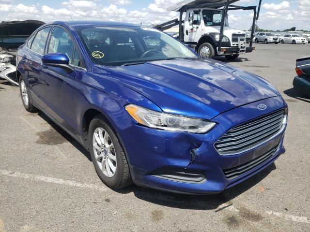 Photo 1 from auction – 2016 FORD FUSION S with VIN 3FA6P0G77GR397747