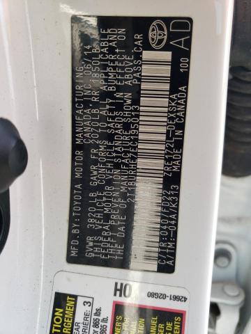Photo 10 from auction – 2014 TOYOTA COROLLA L with VIN 2T1BURHE7EC195013