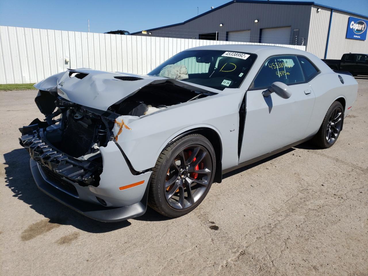 Photo 2 from auction – 2021 DODGE CHALLENGER with VIN 2C3CDZFJ7MH627452