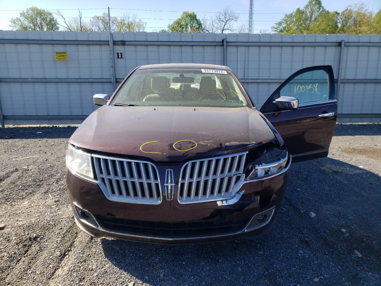 Photo 7 from auction – 2012 LINCOLN MKZ with VIN 3LNHL2JC3CR832205