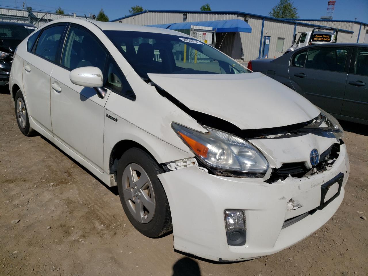 TOYOTA PRIUS 2011 with VIN JTDKN3DU1B0327521 - Photo from auction