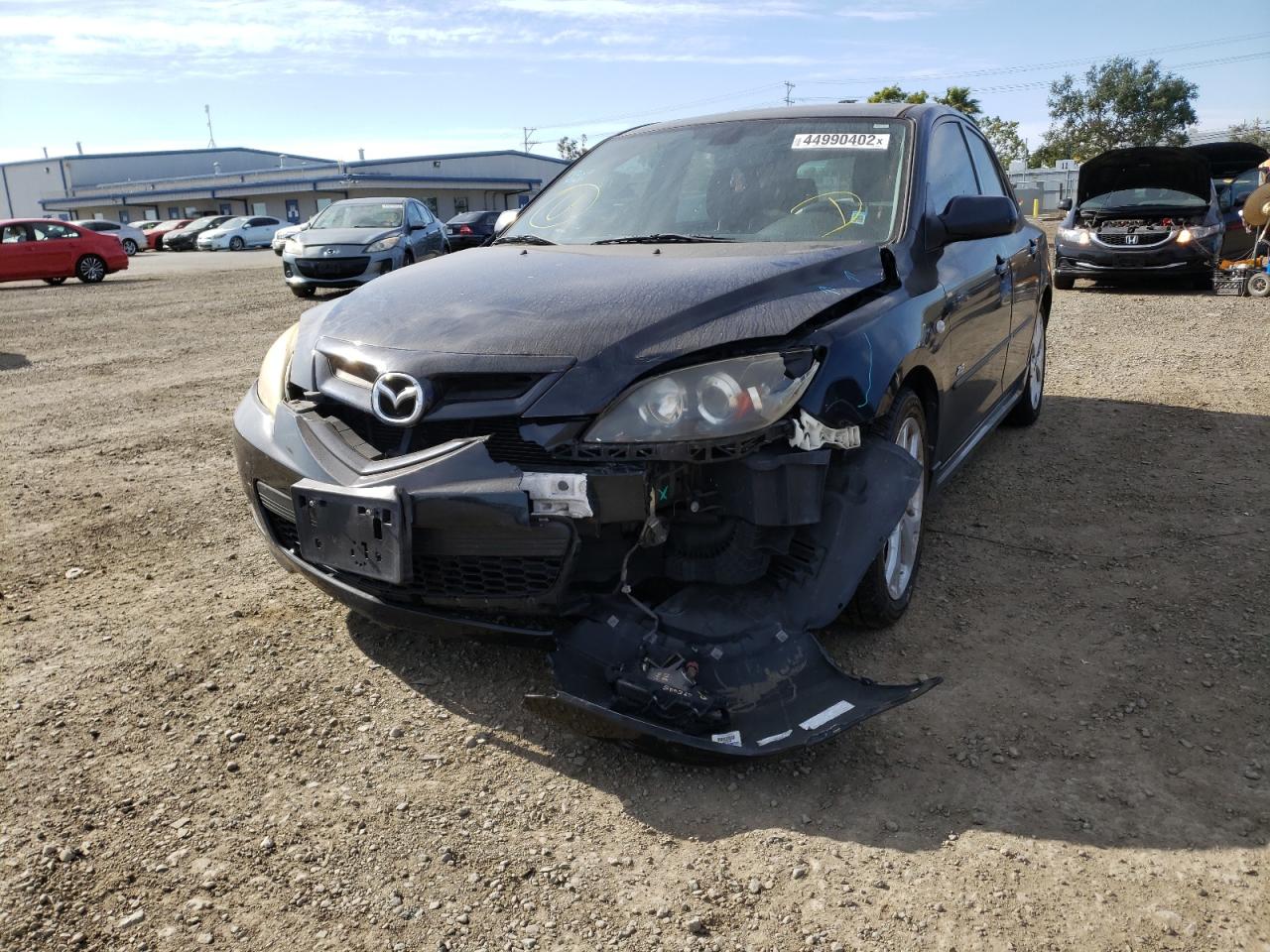 Photo 2 from auction – 2007 MAZDA 3 HATCHBAC with VIN JM1BK343771767261