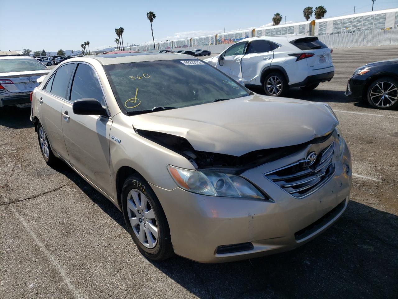 Photo 1 from auction – 2008 TOYOTA CAMRY HYBR with VIN 4T1BB46K68U033751
