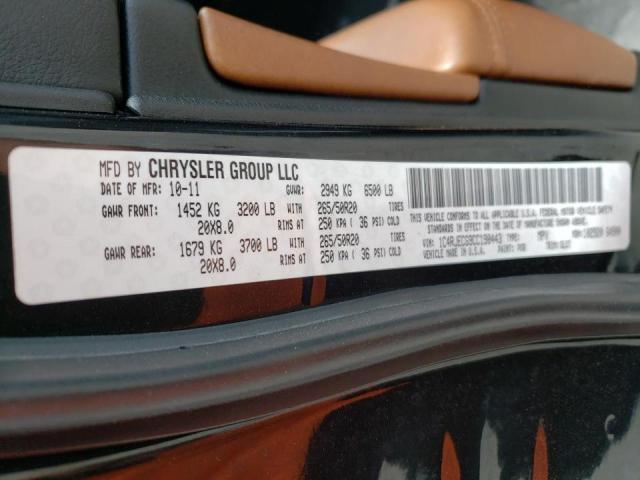 Photo 10 from auction – 2012 JEEP GRAND CHER with VIN 1C4RJECG9CC190443
