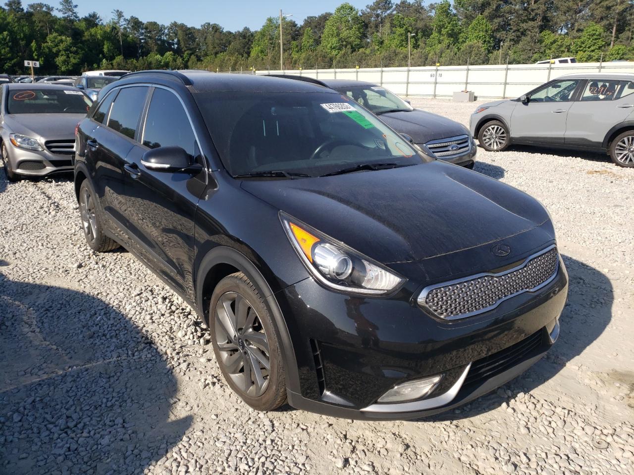 KIA NIRO EX 2017 with VIN KNDCC3LCXH5070244 - Photo from auction