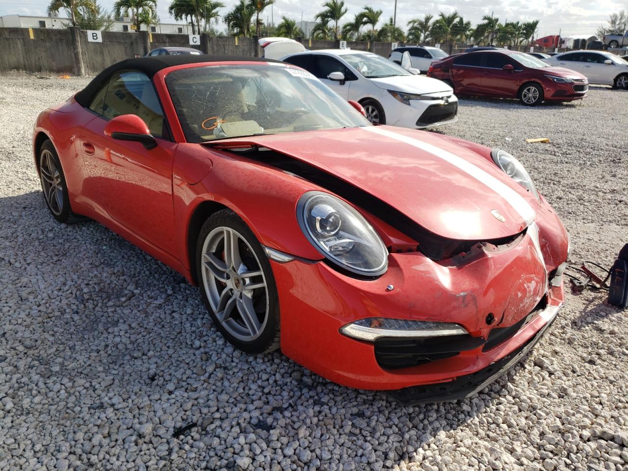 PORSCHE 911 CARRER 2013 with VIN WP0CA2A97DS140768 - Photo from auction