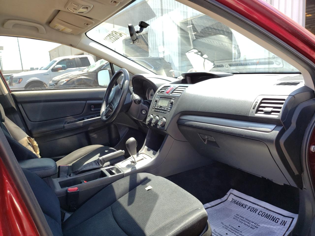 Photo 5 from auction – 2014 SUBARU IMPREZA with VIN JF1GPAA6XE8252405