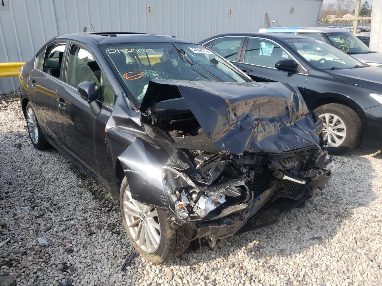 SUBARU IMPREZA PR 2015 with VIN JF1GJAK61FH021412 - Photo from auction