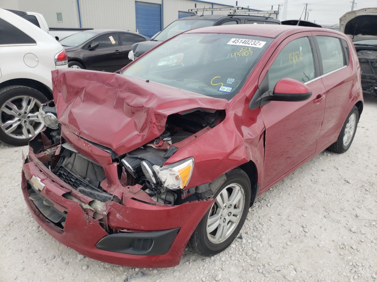 Photo 2 from auction – 2013 CHEVROLET SONIC LT with VIN 1G1JC6SH4D4143803