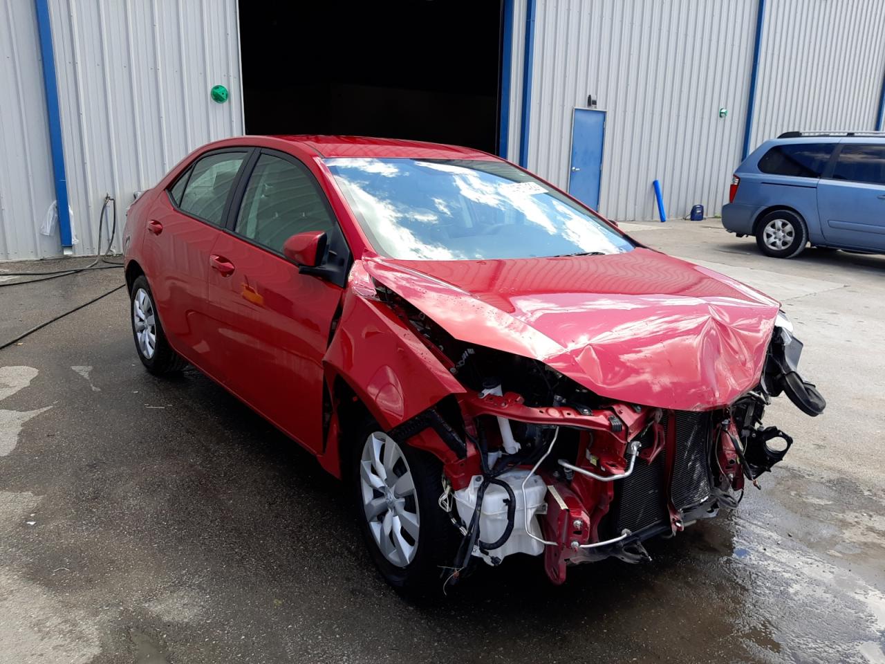 TOYOTA COROLLA L 2015 with VIN 2T1BURHE2FC420729 - Photo from auction