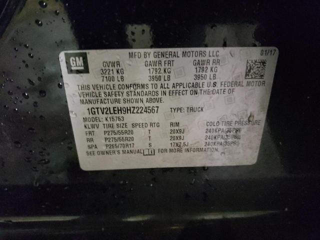 Photo 10 from auction – 2017 GMC SIERRA K15 with VIN 1GTV2LEH9HZ224567