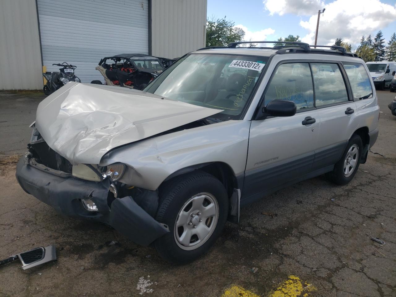 Photo 2 from auction – 2001 SUBARU FORESTER L with VIN JF1SF63581G760886