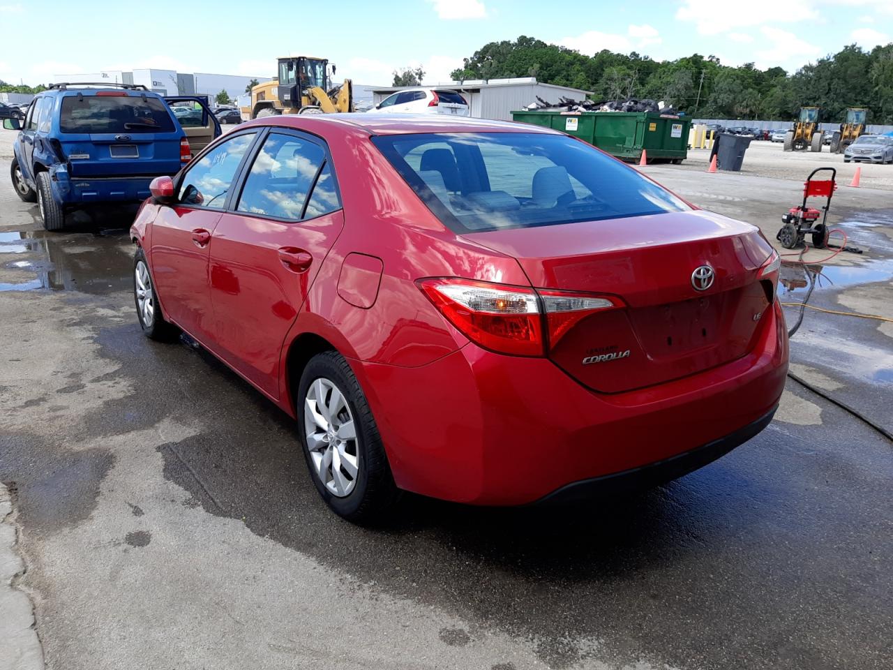 Photo 3 from auction – 2015 TOYOTA COROLLA L with VIN 2T1BURHE2FC420729