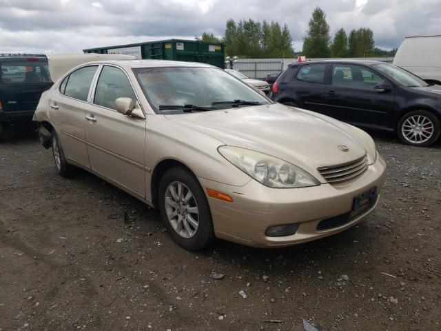 LEXUS ES 300 2003 with VIN JTHBF30G536010237 - Photo from auction