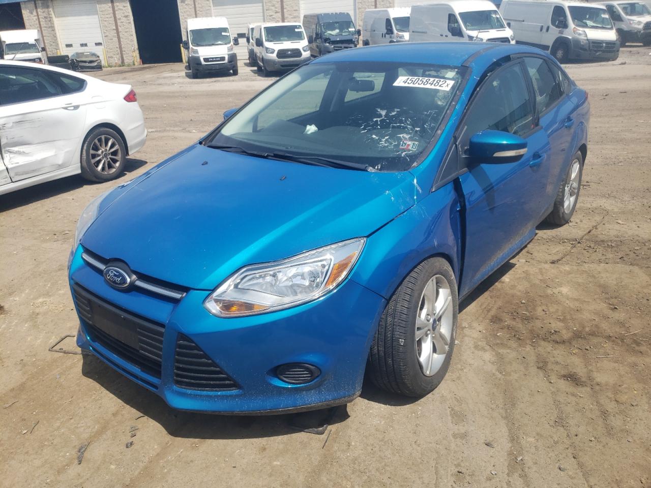 Photo 2 from auction – 2013 FORD FOCUS SE with VIN 1FADP3F25DL122421