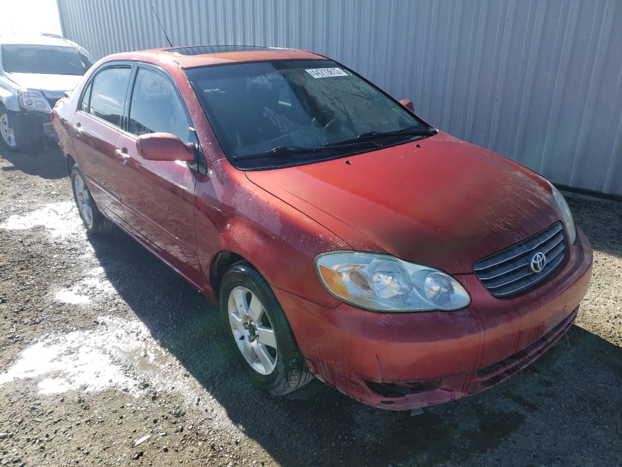 TOYOTA COROLLA CE 2004 with VIN 2T1BR32E34C176755 - Photo from auction