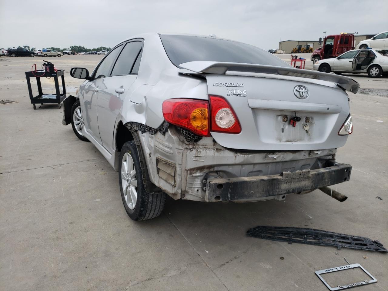 Photo 3 from auction – 2010 TOYOTA COROLLA BA with VIN 1NXBU4EE5AZ380628