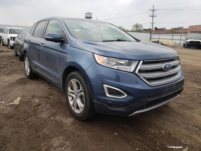 FORD EDGE TITAN 2018 with VIN 2FMPK4K97JBB95957 - Photo from auction