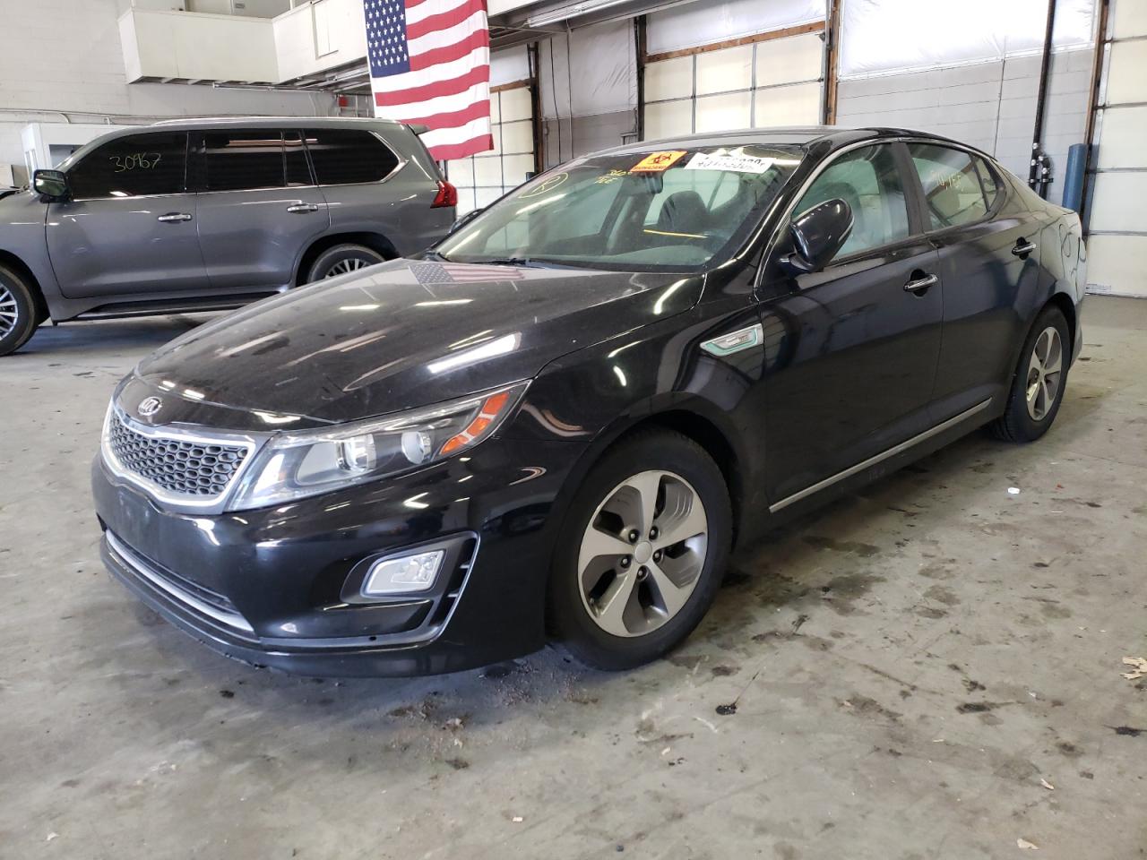 Photo 2 from auction – 2014 KIA OPTIMA HYB with VIN KNAGM4AD9E5068851