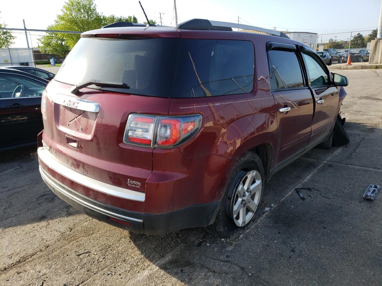 Photo 4 from auction – 2015 GMC ACADIA SLE with VIN 1GKKRPKD1FJ110246