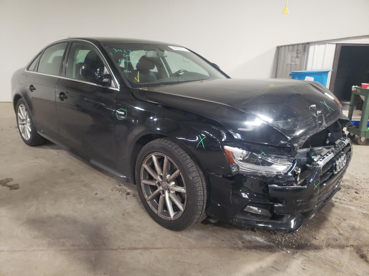 AUDI A4 PREMIUM 2014 with VIN WAUFFAFL0EN033040 - Photo from auction