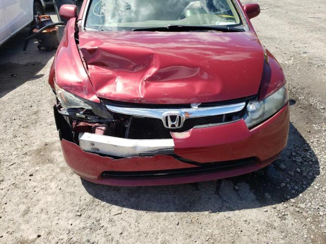 Photo 9 from auction – 2008 HONDA CIVIC LX with VIN JHMFA16568S002334