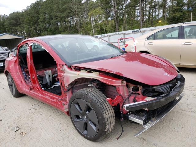 TESLA MODEL 3 2021 with VIN 5YJ3E1EA0MF991472 - Photo from auction