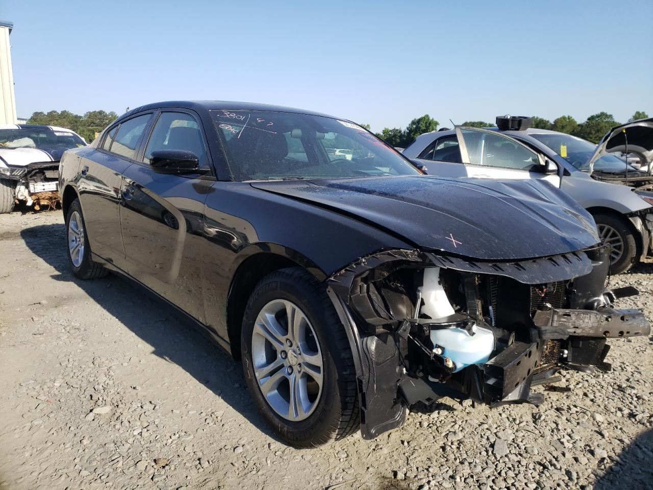 DODGE CHARGER 2022 with VIN 2C3CDXBG8NH125632 - Photo from auction