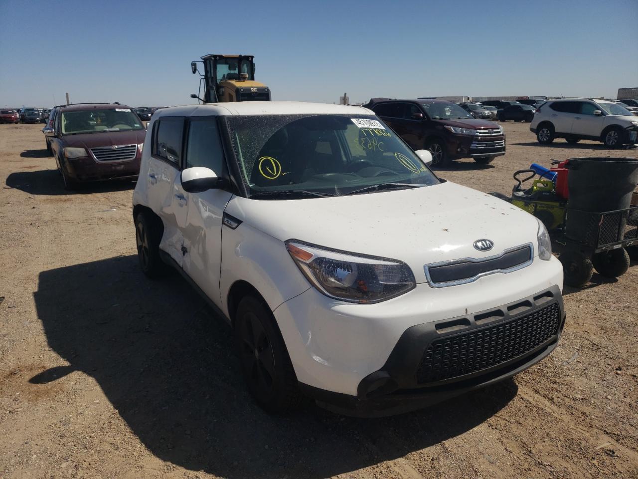 KIA SOUL 2015 with VIN KNDJN2A20F7177066 - Photo from auction