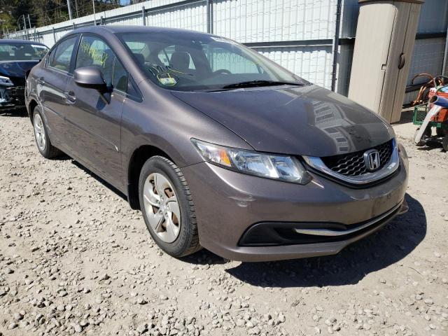 Photo 1 from auction – 2013 HONDA CIVIC LX with VIN 2HGFB2F52DH590384