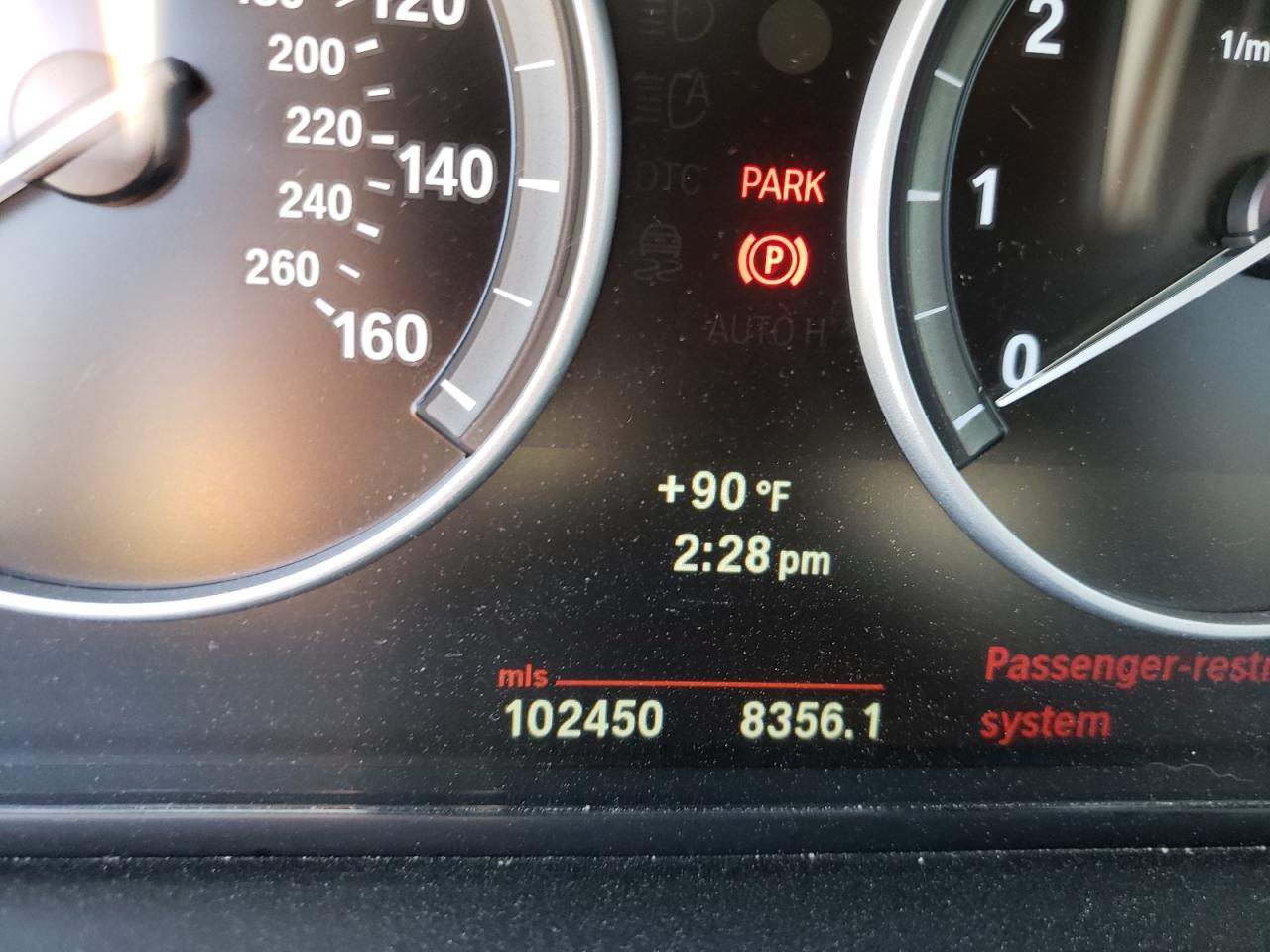 Photo 8 from auction – 2012 BMW 528 XI with VIN WBAXH5C53CDW09931