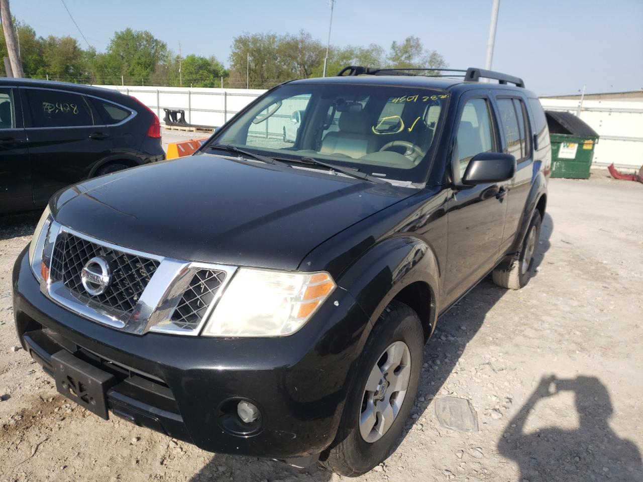 Photo 2 from auction – 2008 NISSAN PATHFINDER with VIN 5N1AR18B68C654450