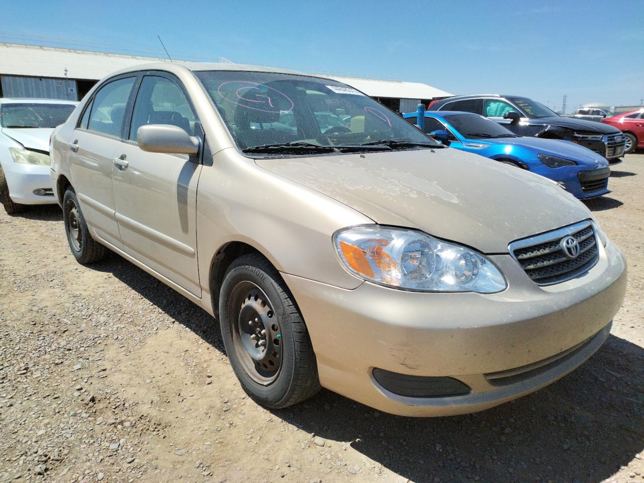 TOYOTA COROLLA CE 2006 with VIN 1NXBR32E76Z570003 - Photo from auction