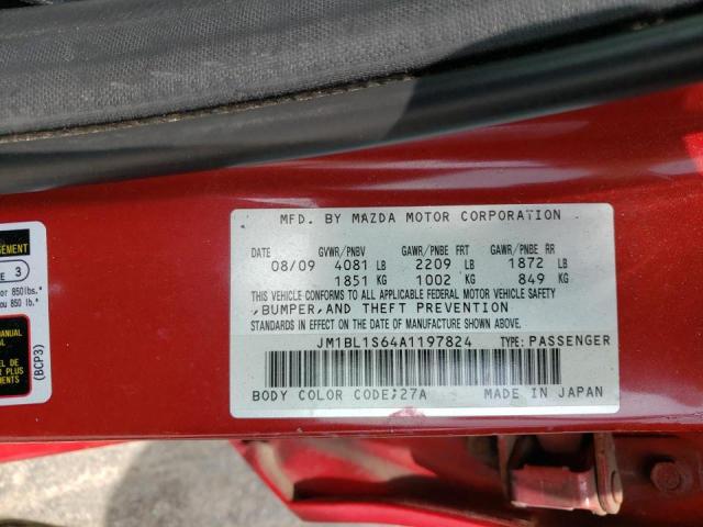 Photo 10 from auction – 2010 MAZDA 3 S with VIN JM1BL1S64A1197824