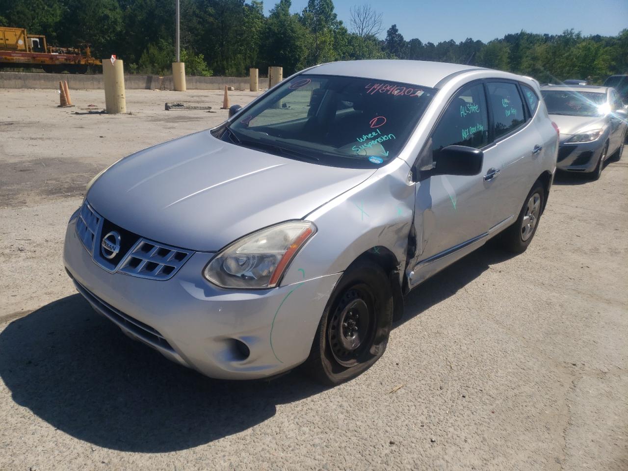 Photo 2 from auction – 2012 NISSAN ROGUE S with VIN JN8AS5MV2CW712291