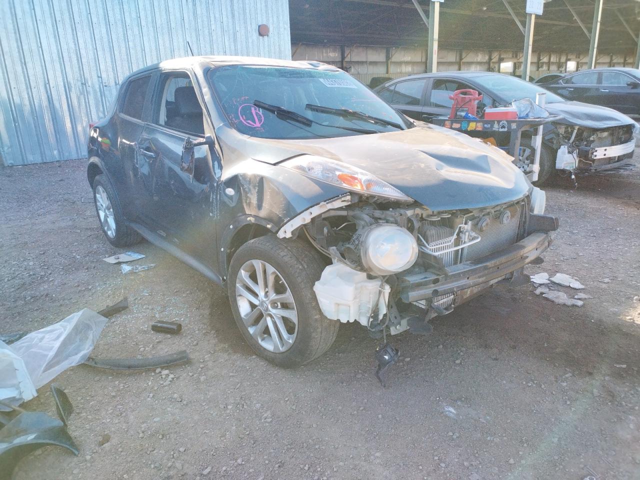 NISSAN JUKE S 2012 with VIN JN8AF5MV8CT107116 - Photo from auction