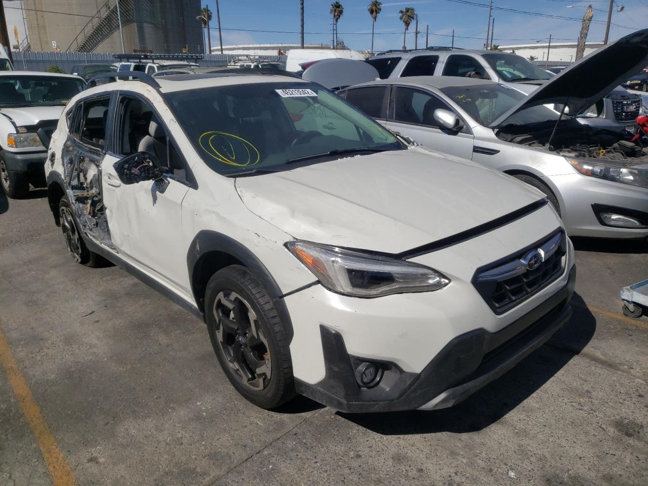 SUBARU CROSSTREK 2021 with VIN JF2GTHMC1M8222080 - Photo from auction