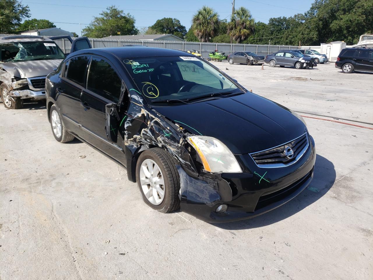 Photo 1 from auction – 2011 NISSAN SENTRA with VIN 3N1AB6AP3BL663827